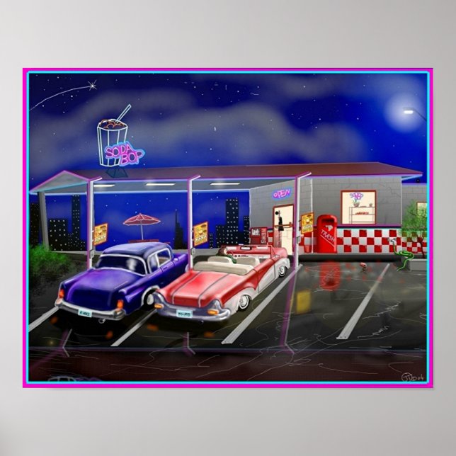 Affiches soda bop (Devant)