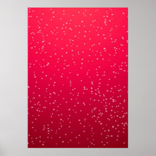 Affiches Soda cerise avec minuscules bulles Art Arrière - p