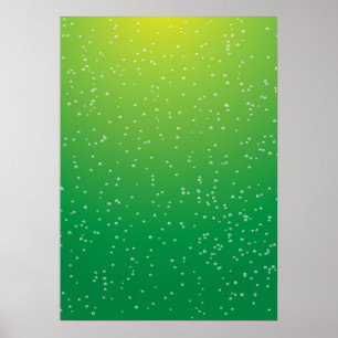 Affiches Soda de chaux avec de minuscules bulles Art Arrièr