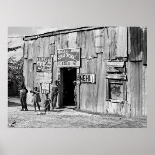 Affiches Soda Shack, années 40