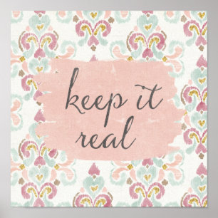 Affiches Soft deco III   Keep It Real