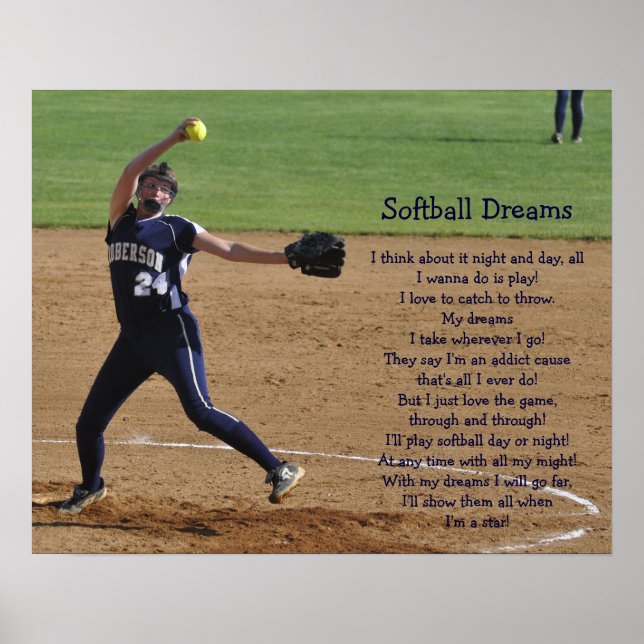 Affiches Softball Dreams (Devant)
