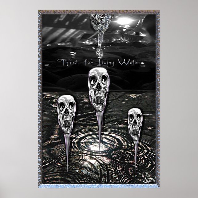 Affiches Soif pour l'eau vive (affiche) (Devant)