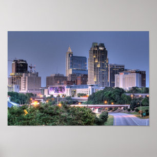 Affiches Soirée d'été - Raleigh, Caroline du Nord