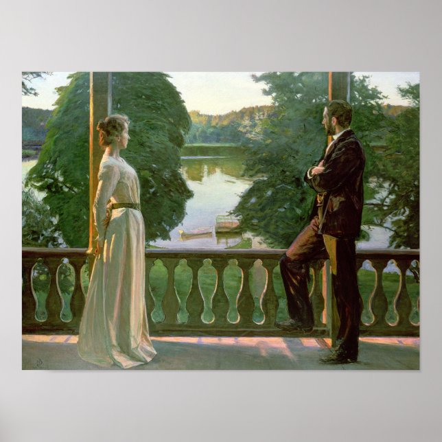 Affiches Soirée nordique d'été, 1899-1900 (Devant)