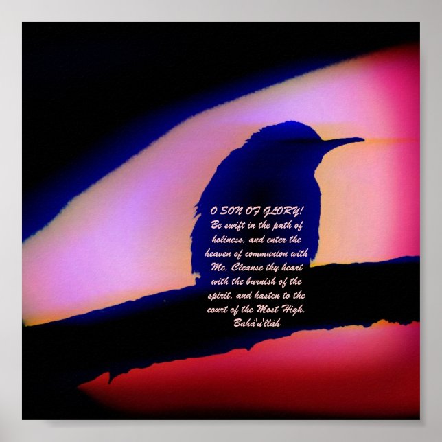 Affiches Sois rapide (Devant)