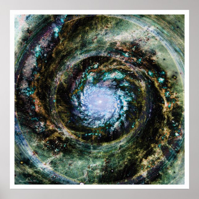 Affiches Solaire Mandala 5 (Devant)