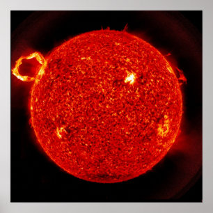 Affiches Solar Flare Being Emitted from our Sun