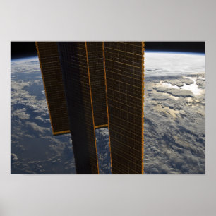 Affiches Solar panels of the International Space Station