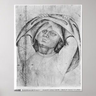 Affiches Soldat enlevant son chainmail