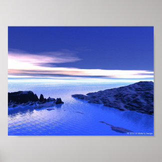 Affiches Soleil arctique