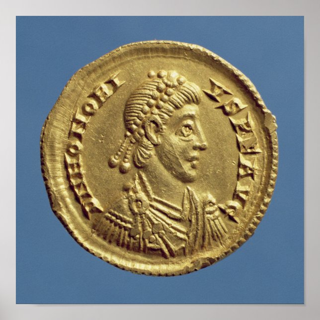 Affiches Solidus de rideaux Honorius, cuirassé (Devant)