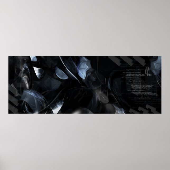 Affiches Solitude cristalline (Devant)