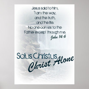 Affiches Solus Christus/ Christ seul