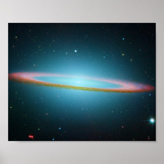 Affiches Sombrero Galaxy - M104 - affiche/impression (Devant)