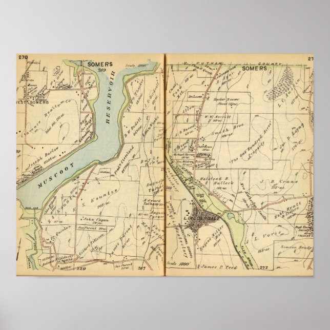 Affiches Somers, New York (Devant)