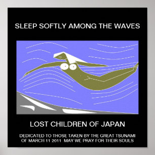 AFFICHES SOMMEIL DOUCEMENT PARMI LES VAGUES…