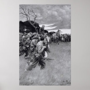 Affiches Son armée a rompu ses pleurs et ses sanglots