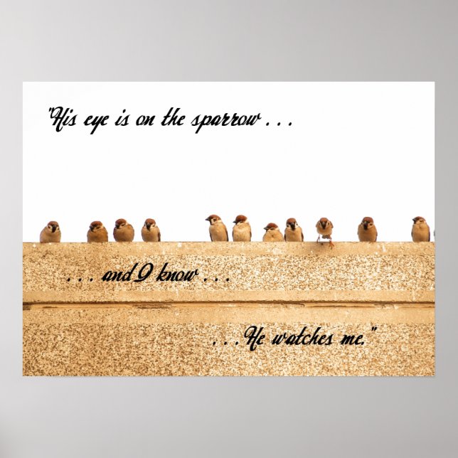 Affiches Son Oeil est sur le Bruant. . . (Devant)