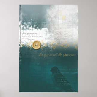 Affiches Son Oeil Est Sur Le Bruant