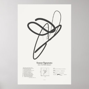Affiches Sonnet Signatures : Sonnet 78