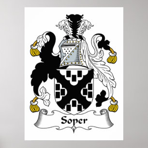 Affiches Soper Family Crest