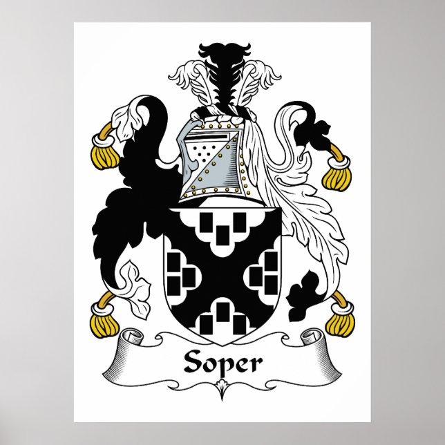 Affiches Soper Family Crest (Devant)