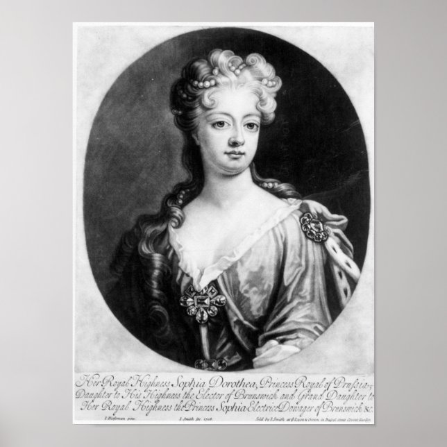 Affiches Sophia Dorothea, reine de Prusse (Devant)