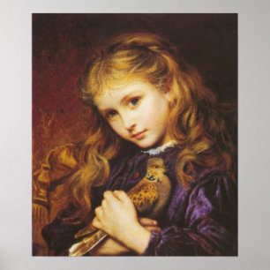 Affiches Sophie Anderson l'affiche de colombe de tortue