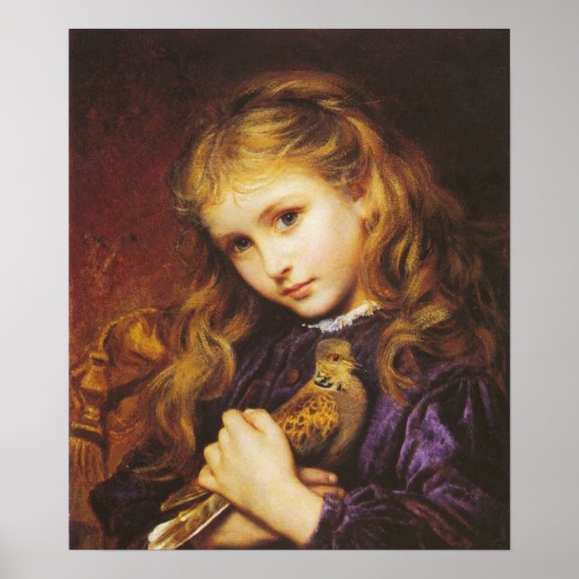 Affiches Sophie Anderson L'affiche de la tortue Dove (Devant)