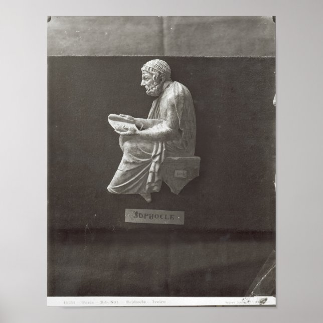 Affiches Sophocles poète lecture (Devant)