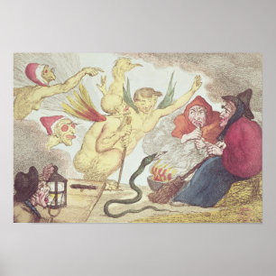 Affiches Sorcières dans un Hayloft