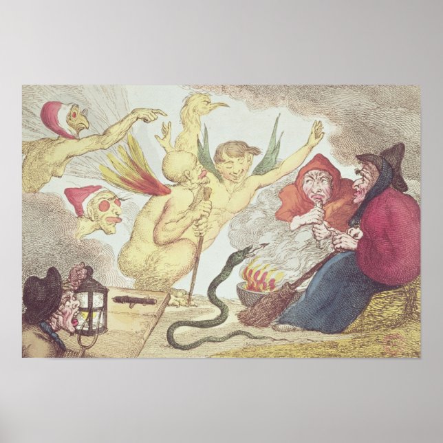 Affiches Sorcières dans un Hayloft (Devant)