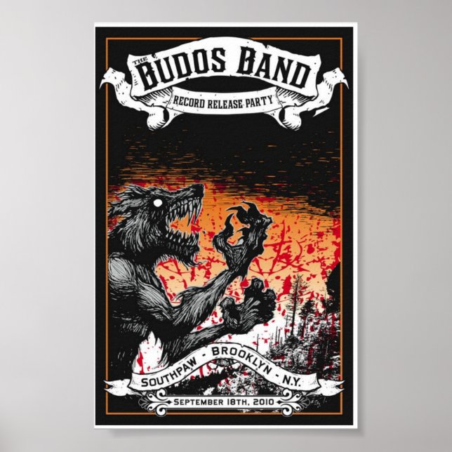 Affiches Sortie de l'album Budos Band III (Devant)