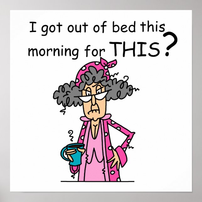 Affiches Sortir de l'humour de lit (Devant)