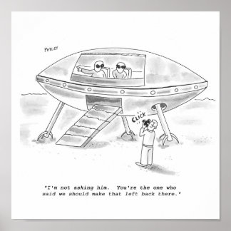 Affiches soucoupe perdue