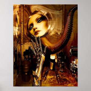 Affiches Souhaiter être en dehors de l'impression