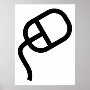 Affiches Souris d'ordinateur