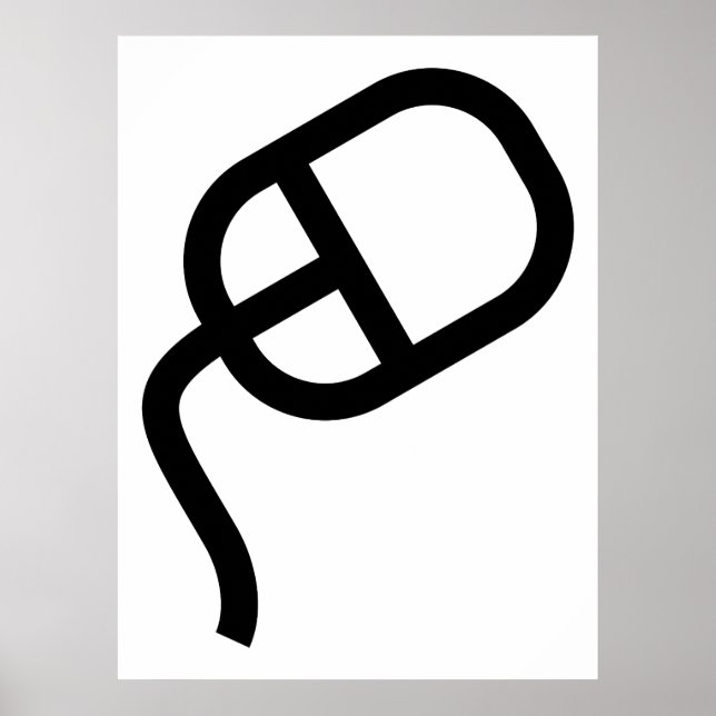 Affiches Souris informatique (Devant)