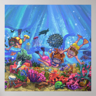 Affiches Sous la mer