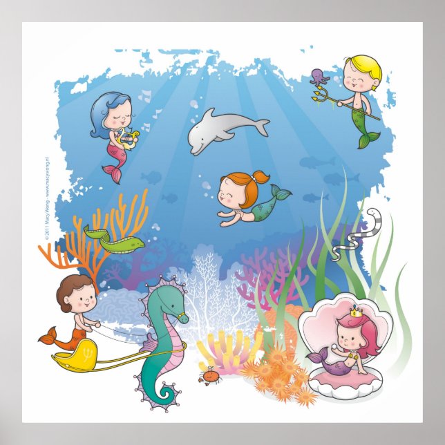 Affiches Sous la mer (Devant)