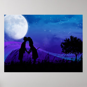 Affiches Sous les étoiles - couples romantiques