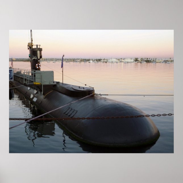 Affiches Sous-marin à Sunrise (Devant)