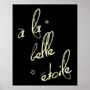 Affiches Sous Une Belle Étoile