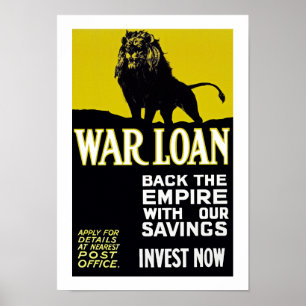 Affiches Soutenez l'empire avec notre épargne