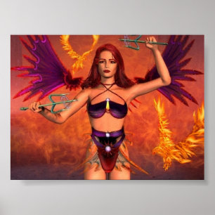 Affiches Soutenu du feu