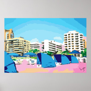 AFFICHES SOUTH BEACH, MIAMI, FLORIDE