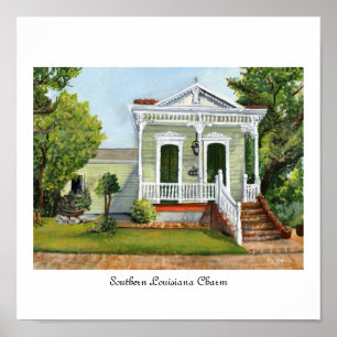 Affiches Southern Louisiana Charm