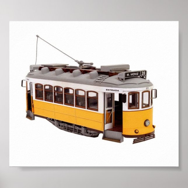 Affiches Souvenir de Lisbonne (Devant)