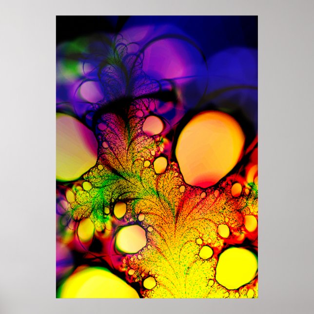 Affiches Souvenirs de lampes de lave (Devant)